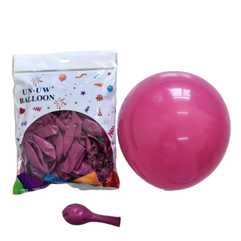 Durable and Safe 10-Inch Colorful Balloons for Kids' Birthday Party Decorations