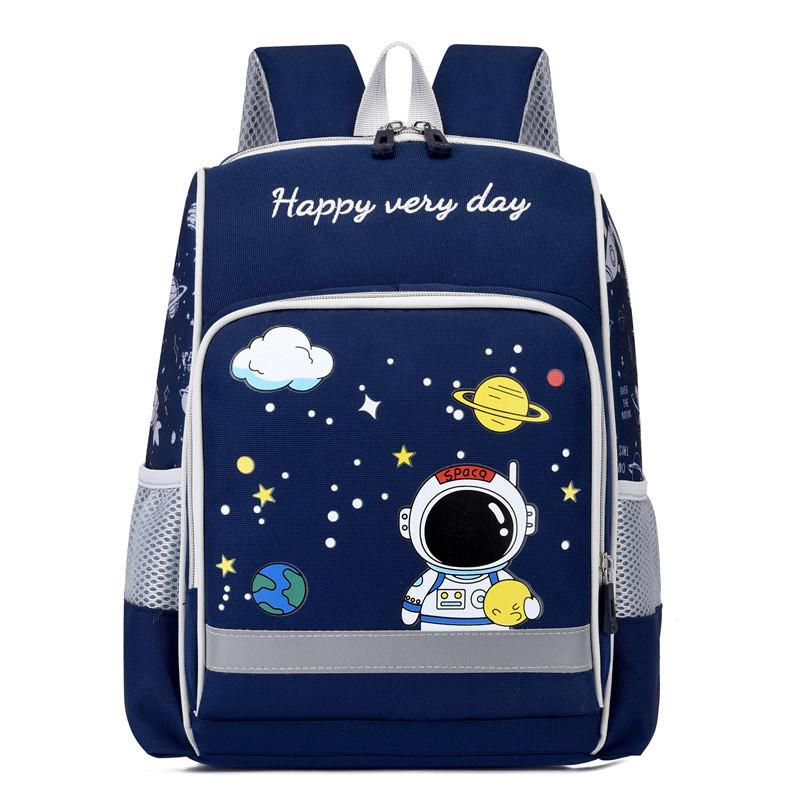 Fun And Stylish Cartoon Print Large Capacity Backpack For Boys And Girls School Use