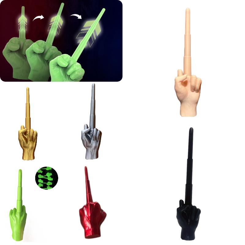 Finger Middle Retractable Sword Toy Abs 3d Gravity Children Stress Relief Gift
