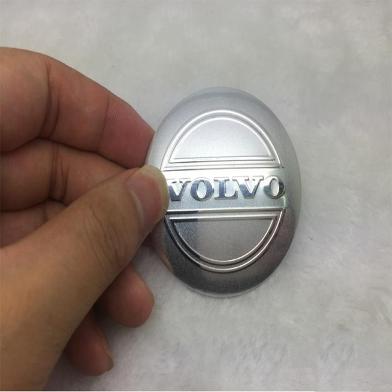 Elegantní a odolné 4ks 56,5mm Samolepky na středové krytky kol pro vozidla Volvo