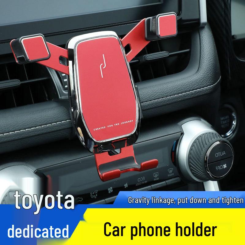 Wireless Charging Phone Holder for Toyota RAV4, Prado, and Land Cruiser