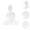 Figura de Buda para Exhibición de Escritorio Escultura Coleccionable Decoración del Hogar