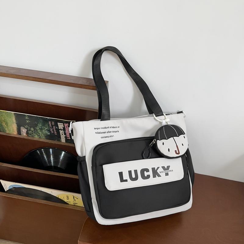 Torba na ramię dla uczniów szkoły podstawowej Damska torba typu tote Duża pojemność Torba na podręczniki do klasy