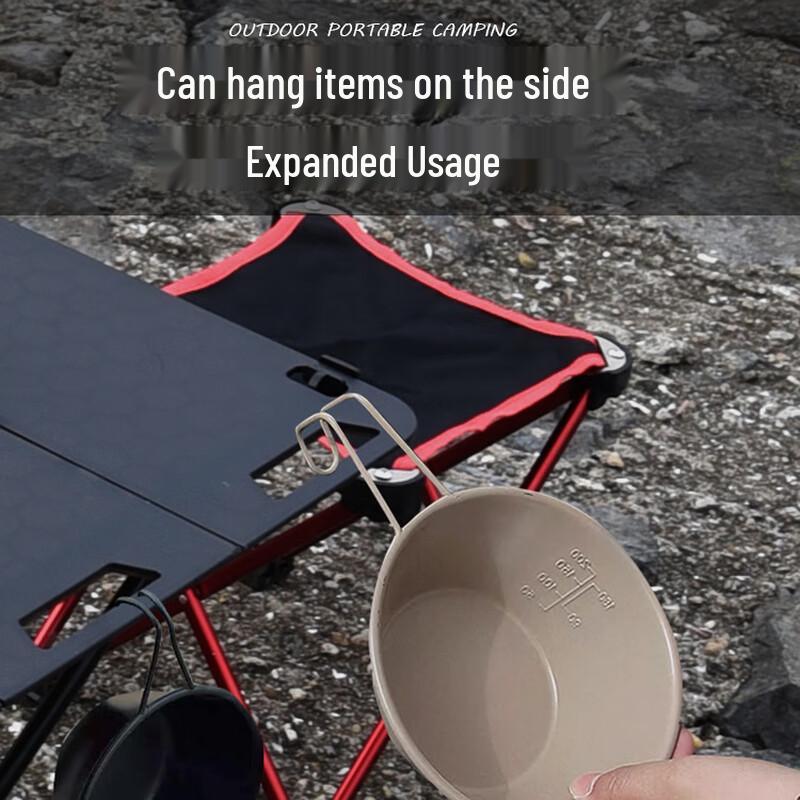NuFeng Outdoor Portable Aluminum Folding Camping BBQ Table