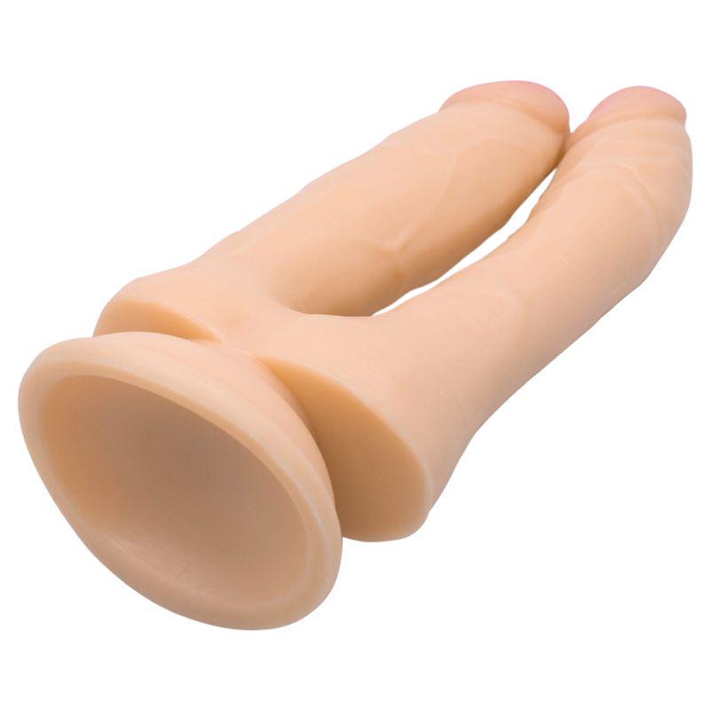 Büyük Silikon Çift Penetrasyon Yapay Penis Gerçekçi Anal Yapay Penis Yetişkin Oyuncaklar Fışkırtma Yapay Penis Vantuz