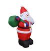 1,2m Nafukovací Santa Claus s batohem a světly - Exkluzivní vánoční dekorace