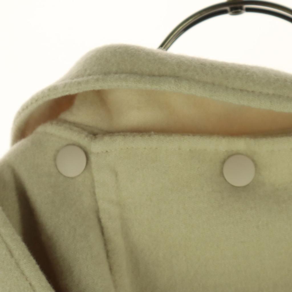 Schönheitsprodukte ELENDEEK Langarm langer Wollmantel 1 Elfenbein Damen Gebraucht