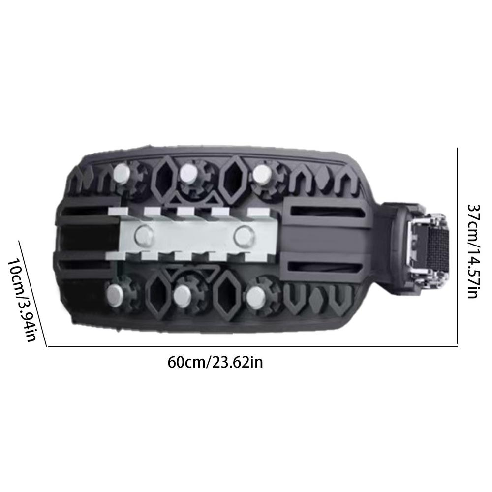 

Цепи противоскольжения Противоскользящие цепи для внедорожников Цепи противоскольжения для автомобилей/внедорожников/пикапов Защитные цепи для снега, льда, грязи, дороги, набор из 3 шт. чёрный