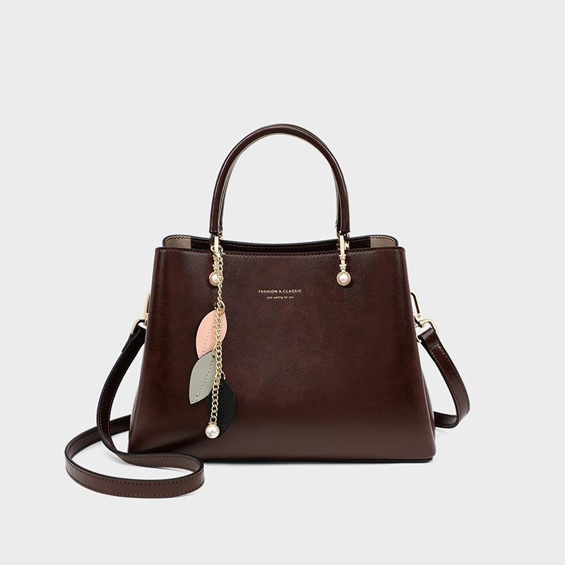 Handbag bag women's autumn and winter new women's bag messenger bag highend light luxury medium mother bag luggage