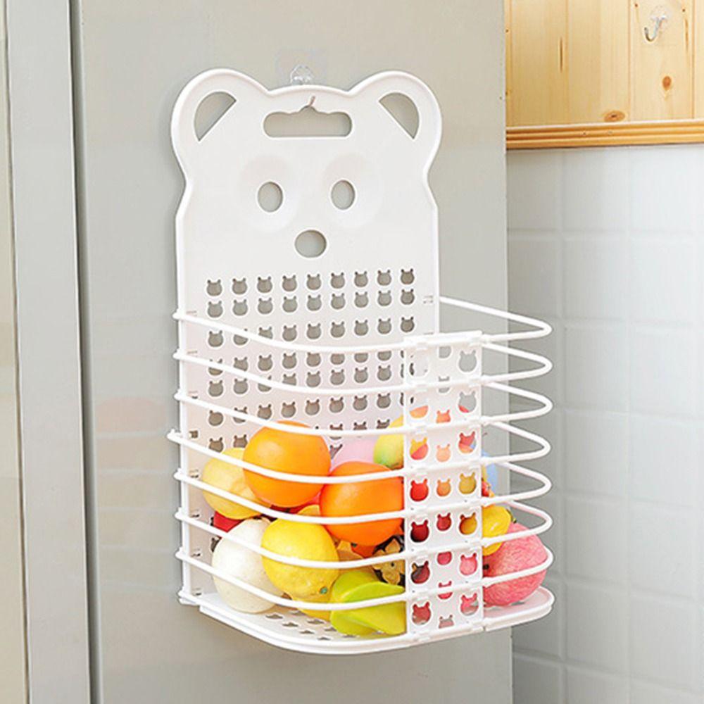 Пластиковая настенная корзина для белья складной органайзер для грязной одежды корзина для ванной серый 980₽