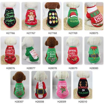 Dog Shirt Dog Christmas T-shirt Pet T-shirt Dogs Christmas T-Shirt Summer Dog T-shirt Pet Dogs