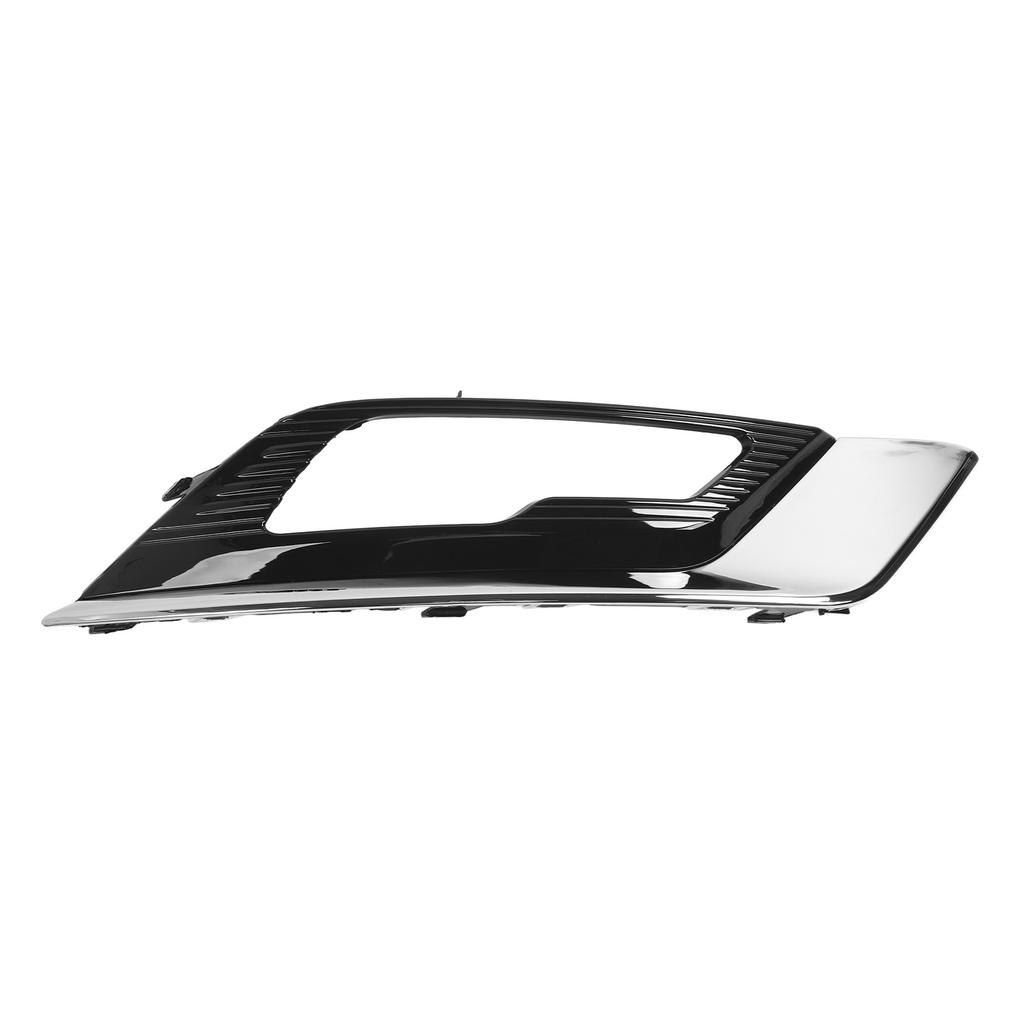 Front Fog Light Grille Cover Scratch Resistant Chrome Fog Lamp Bezel for Fusion Mondeo 2017 To 2019