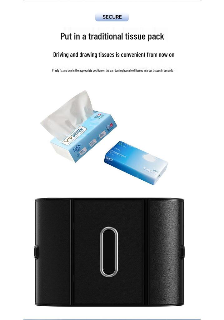 Sun Visor Multifunctional Car Glasses Clip and Storage Case