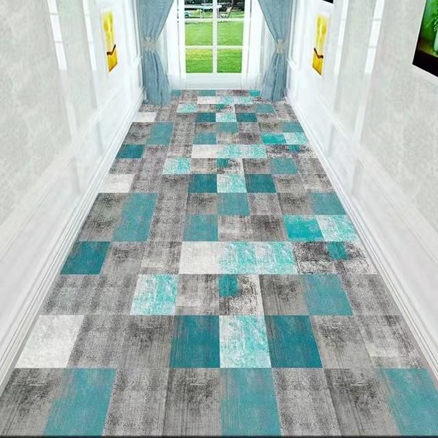 

Модный простой ковер для коридора, проход для дома, кухни, нескользящая полоска для гостиной, спальни, украшение комнаты, коридор, крыльцо, дверной коврик 40x60cm