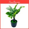 Taro Simulation Leaf Monstera Deliciosa Artificial Plant Bonsai Indoor Decor