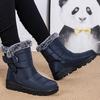 Snow Boots Woman Plus Size Shoes Woman Waterproof Women Booties Solid Ankle Boots New Botas Mujer Women's Winter Footwear
