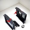 Desktop PC Hard Drive Bay Expansion Rack PCI Slot Mount Bracket for 2.5/3.5 Inch SSD HDD