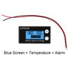 Battery Capacity level Indicator DC 8V-100V Lead Acid Lithium LiFePO4 Voltmeter Voltage Gauge 12V 24V 48V 72V for Alam