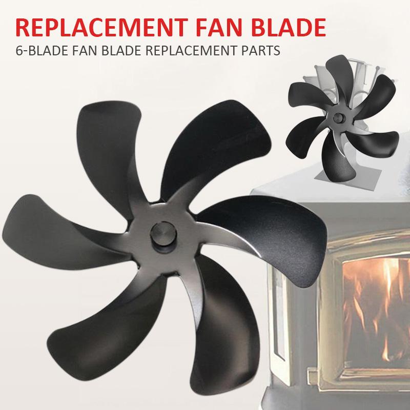 1Pcs 4 Blades Stove Fan Blade for Stove Fan Log Burning Fireplace Accessories 1Pcs 4 Blades Stove Fan Blade for Stove Fan Log Burning Fireplace Accessories