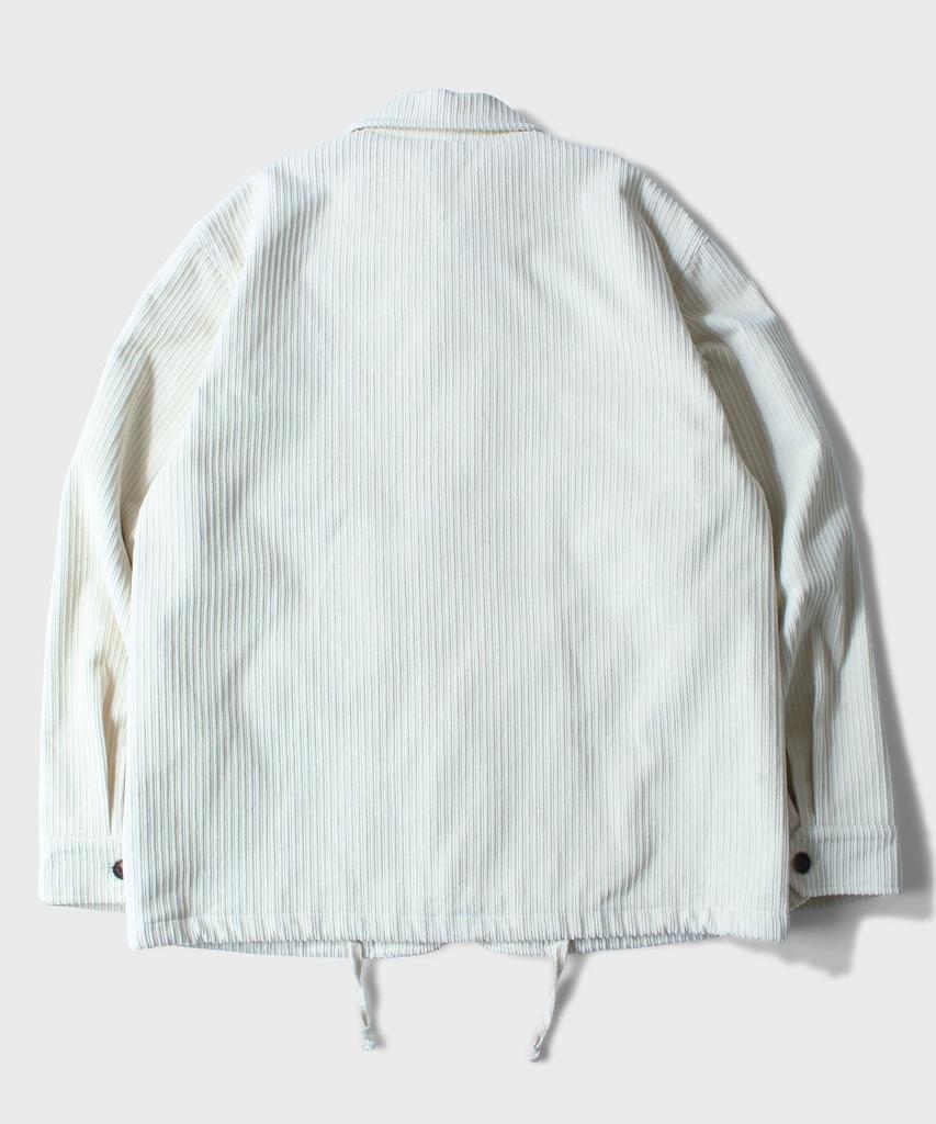 Vdr Corduroy Toggle 4Pocket Jacket [Snow White]