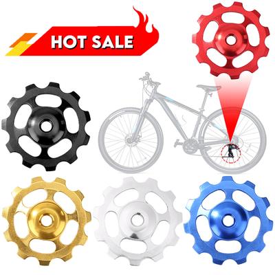 MTB Bicycle Rear Derailleur Jockey Wheel Steel Bearing Pulley 11T Bicycle Ceramic Bearing Guide Roller Outdoor Bike Accessories