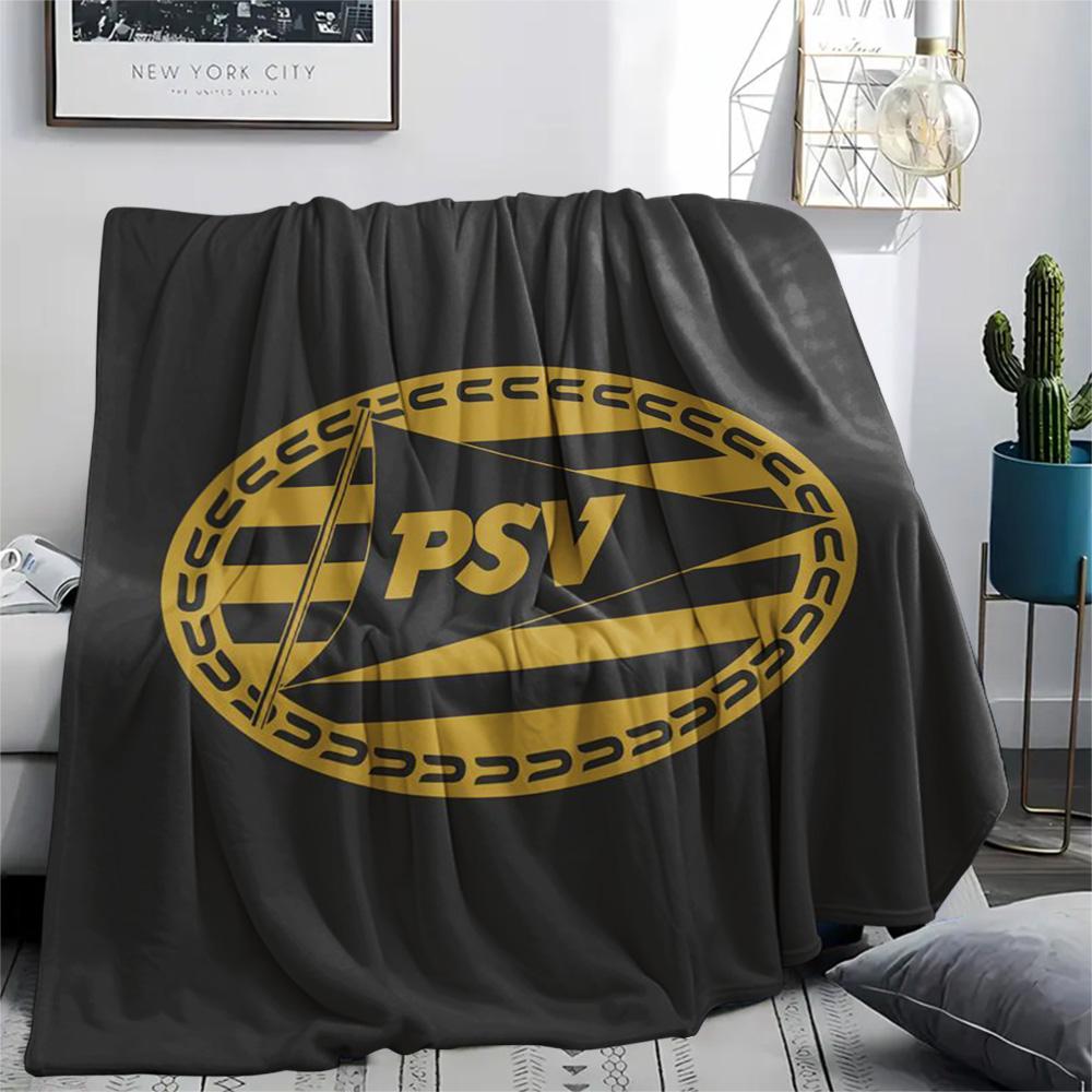 1PC Philips Sport Vereniging Patterned Flannel Blanket Suitable For All Seasons for Home Decor Warmth and Comfort Gifts Holiday Present