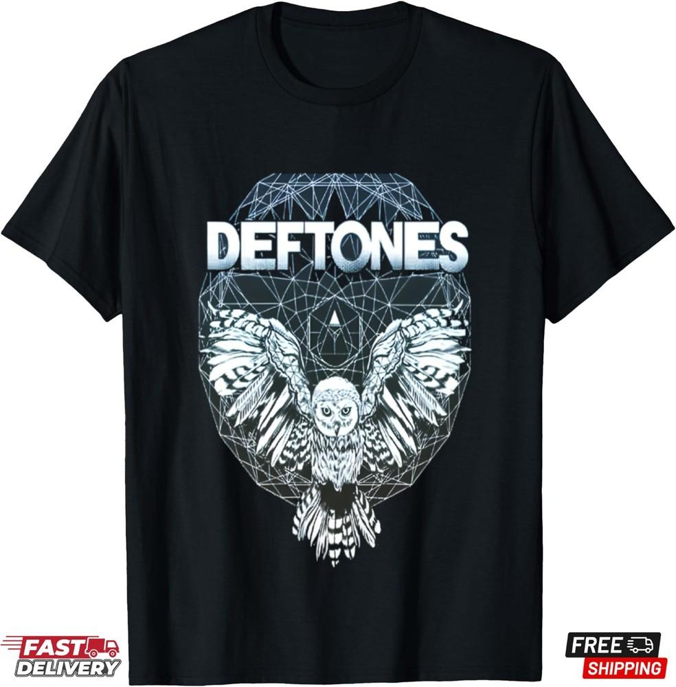 Deftones Band Tour 2025 T-Shirt, Family Fan Metal Shirt, Gift for Fans Unisex T-Shirt XXXL
