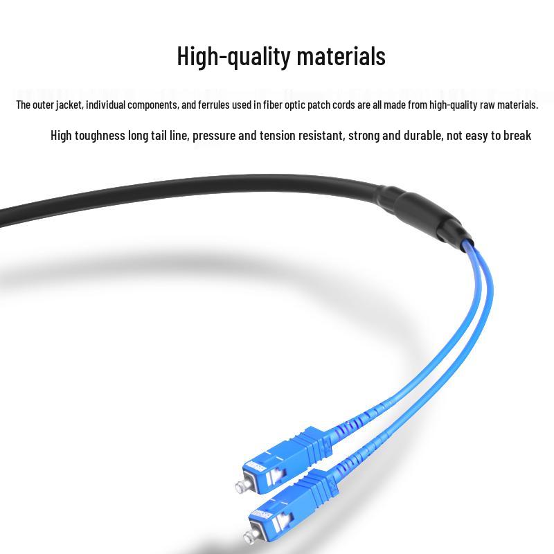 Suhao Outdoor Armored Single-Mode Fiber Optic Patch Cable