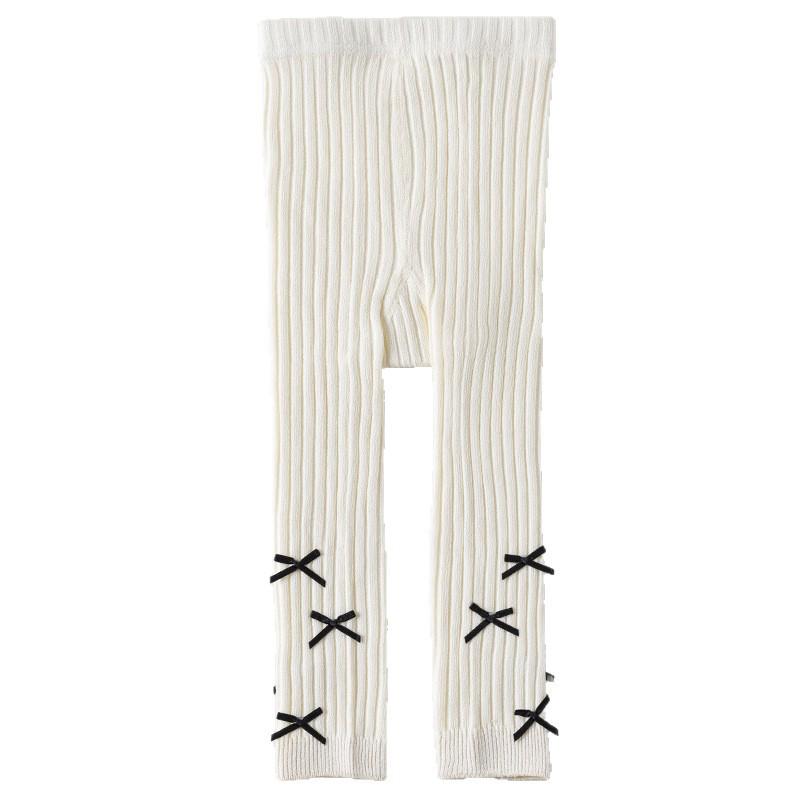 Baumwoll-Tights mit hoher Elastizität für Mädchen - Frühjahrs- & Herbst-Leggings für Säuglinge, Kleinkinder & Kinder