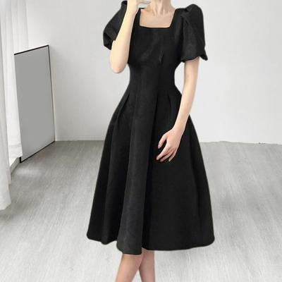 Rochie lungă pentru femei A Line Streetwear Moda fluidă de vară Doamnelor Rochie lungă mijlocie Îmbrăcăminte pentru întâlniri