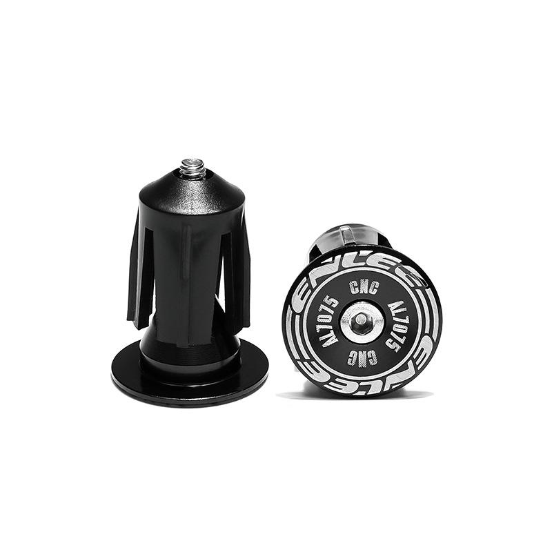 ENLEE Handle Plug Aluminum Alloy, Handle Plug Mountain Bike Expansion Lock Plug, Bicycle Handle Plug Accessories