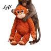 Durable Keychain Charm 2Pcs Punch Monkey Key Chain Pendant Exquisite Workmanship Wear-Resistant