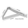 24 PCS Stainless Steel Table Cloth Holder Triangle Stable Durable Picnic Table Clips Windproof Heavy Duty Table Cover Clamp
