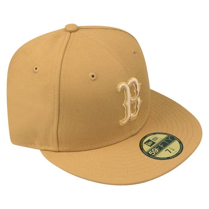 New Era 59Fifty Fitted Cap - MLB TEAMS Panama Tan / Gold
