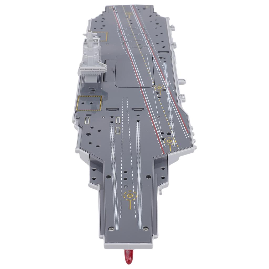 Remote Control Aircraft Carrier, 2.4G RC Warship Boat for Adults and Kids, DIY Battleship with Auto Power Off and Low