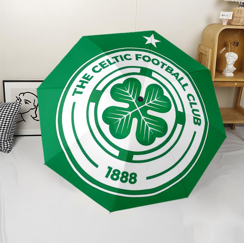 Celtic Football Club (14) Umbrella Sturdy Frame Suitable for Outdoor Activities Beach Travel Ideal Gift for All Seasons
