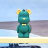 "3D Soft Bear Keychain Pendant - Cute and Trendy Accessory for Bags and Car Keys"