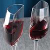 2 stuks Halfrond Rode Wijnglas 140ml Creatief Kristalglas Draagbaar Helder Half Wijnglas leuk Europees Creatief Kristalglas