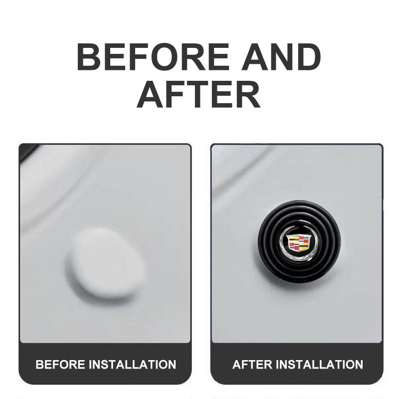 Car Door Shock Absorber Gasket Bumper Protector For Cadillac CT5 CT6 CTS Seville ATS CT4 XTS Celestiq Ciel Escala SRX XT4 XT5 XT6 XLR ELR Elmiraj EXT