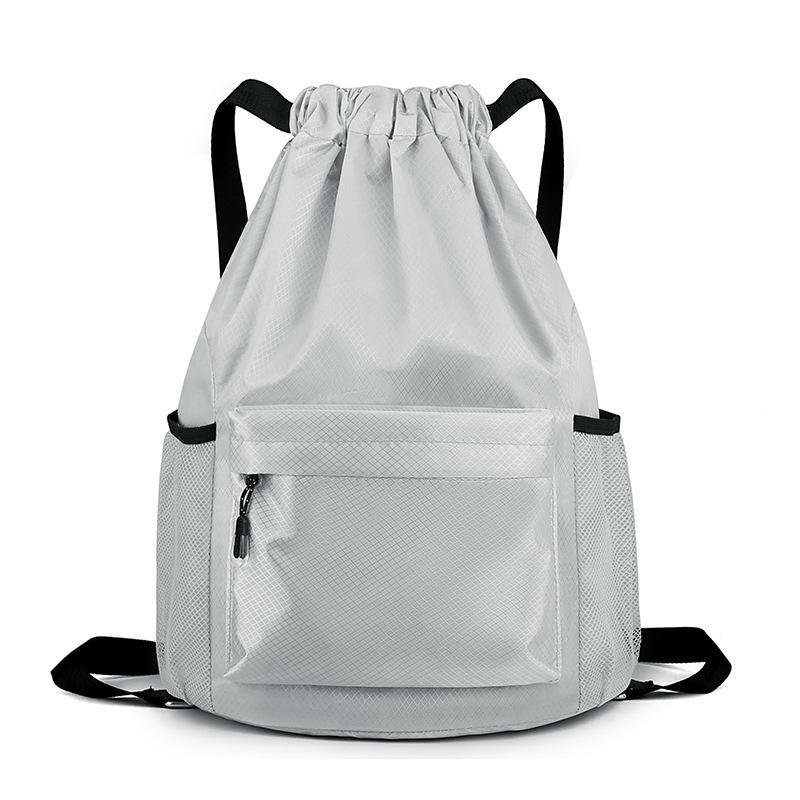 Zaino con Coulisse in Tela Monocolore da Donna – Perfetto per Attività all'Aperto e Stampa di Loghi Personalizzati.