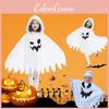 Halloween Ghost Cloak Cape For Kids Cosplay Costumes Party Role Play
