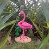 Clearance Resin Coconut Tree & Flamingo Garden Ornaments for Outdoor Balcony & Courtyard