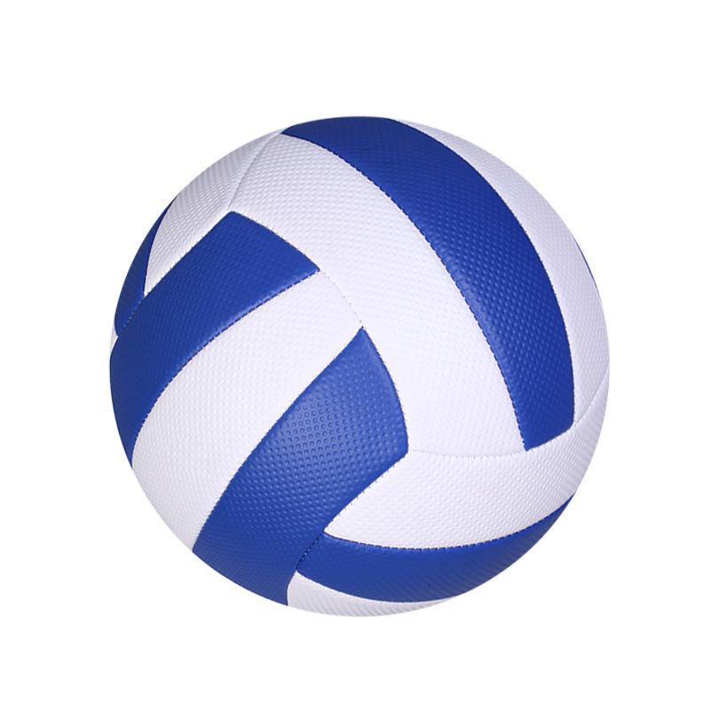 PVC Soft Volleyball - Size 5, Machine-Sewn for School Competition and Training