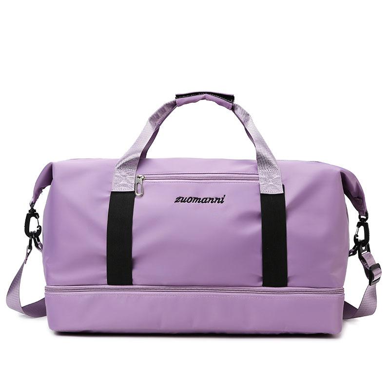 Travel Bag Portable Short-distance Travel Luggage Large Capacity Lightweight Dry and Wet Separation Sports Fitness Bag Portable