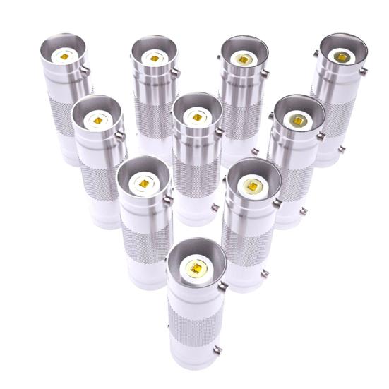 10Pcs BNC Female To Female Connector Adapter Coupler Converter Replacement Kit for CCTV Video Camera