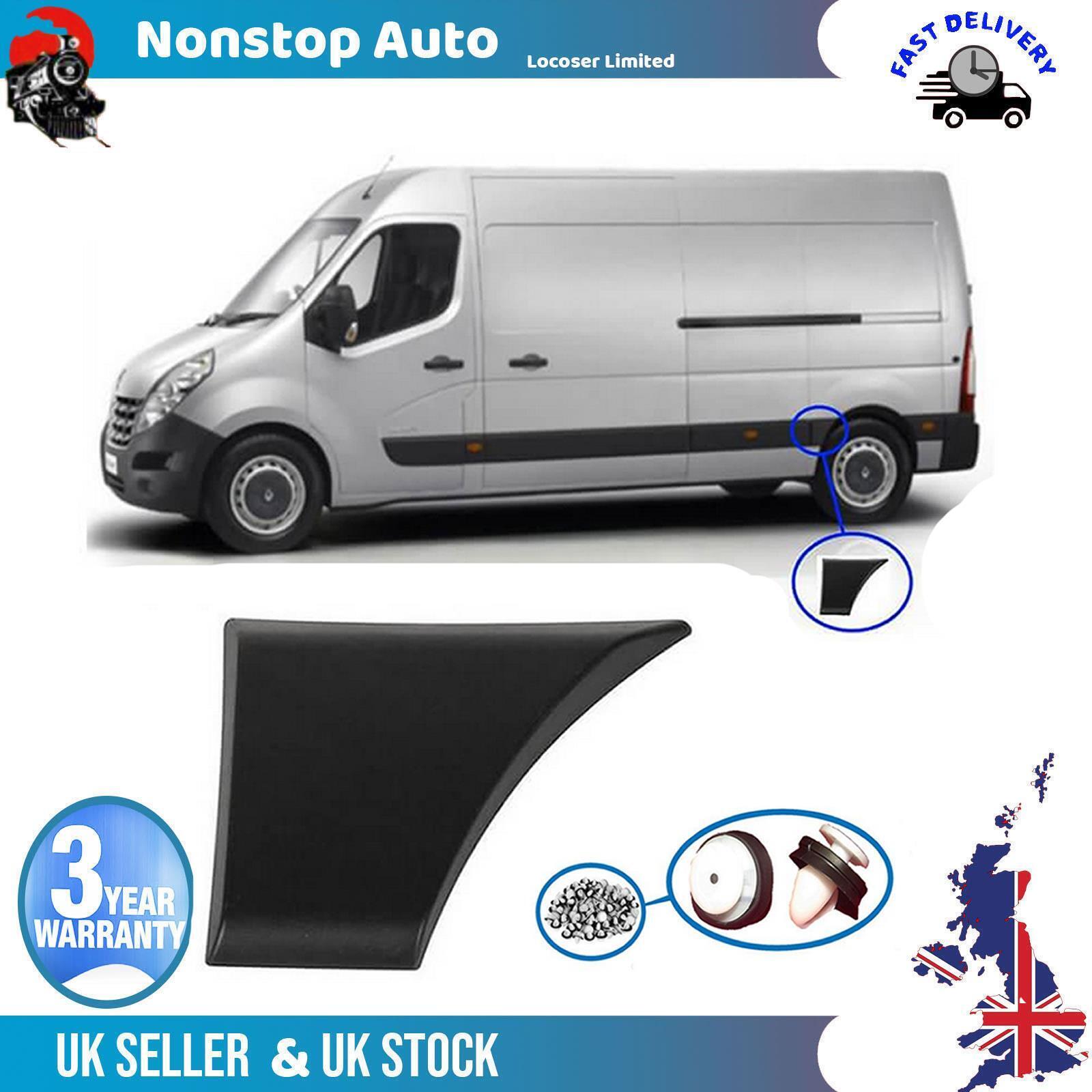 Car Left Right Side Moulding Strip Rear Trim Panel Strip For Vauxhall Movano B Renault Master Mk3 Car Accessories 768F20004R left