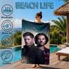 Super-natural Darkness Deliverance Beach Towel, Microfiber Beach Towel, Perfect For Pool, Beach, Travel, Home Decor Beach Party Fan gifts