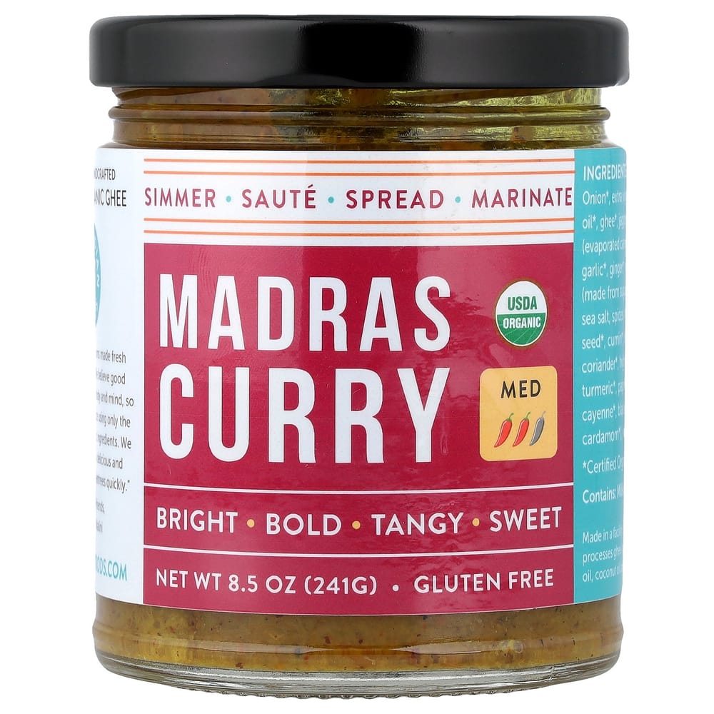 Pure Indian Foods Madras Curry Medium 241g (8.5oz) 241g - 1 ea