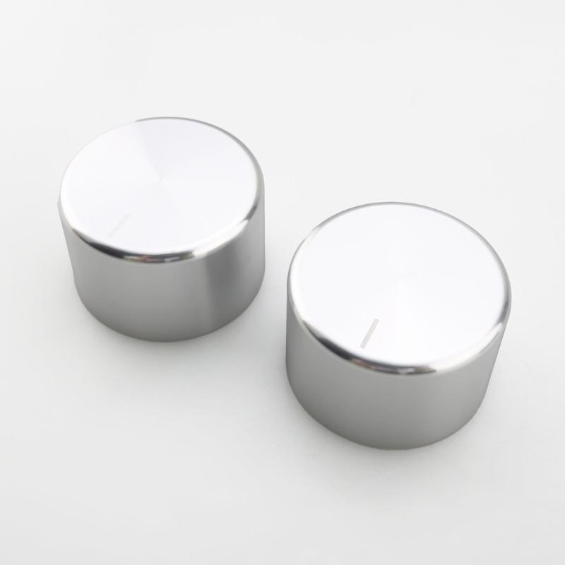 Perilla de Volumen de Aluminio de 35x22 mm para Altavoz Con Giro Suave y Diseño Duradero