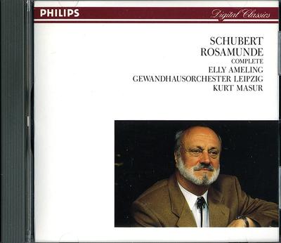 CD AMELING (ELLY), LEIPZIG BROADCAST C - Schubert: All Songs of the Play Mus PHCP9007 Japan Classical Used